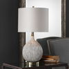 Hedera Textured Ivory Table Lamp thumbnail 3