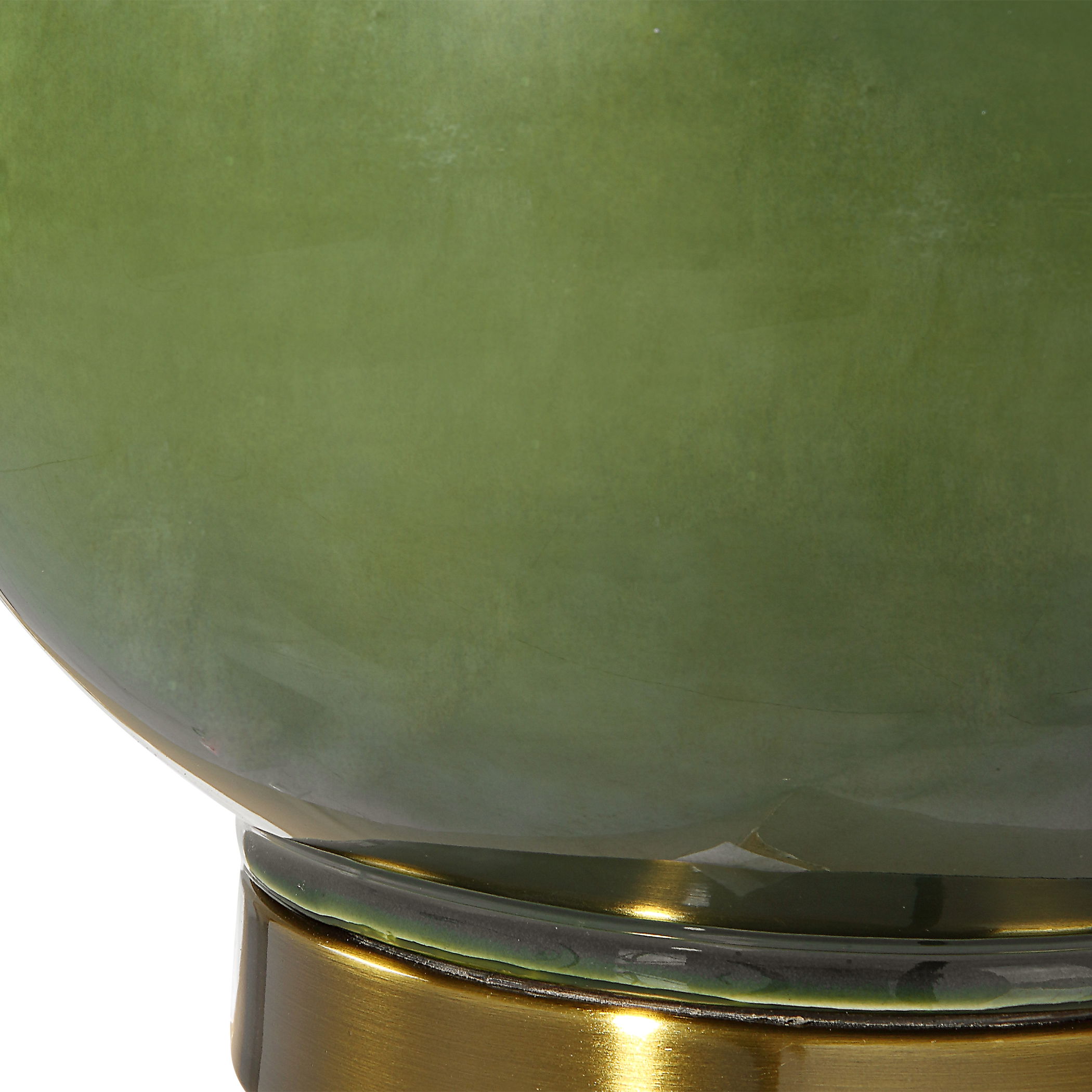 Gourd Green Table Lamp large image 