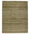 Jaipur Living Augusta JIN04 Handknotted Floral Green and Burnished Gold Area Rug (8'x10') thumbnail 0