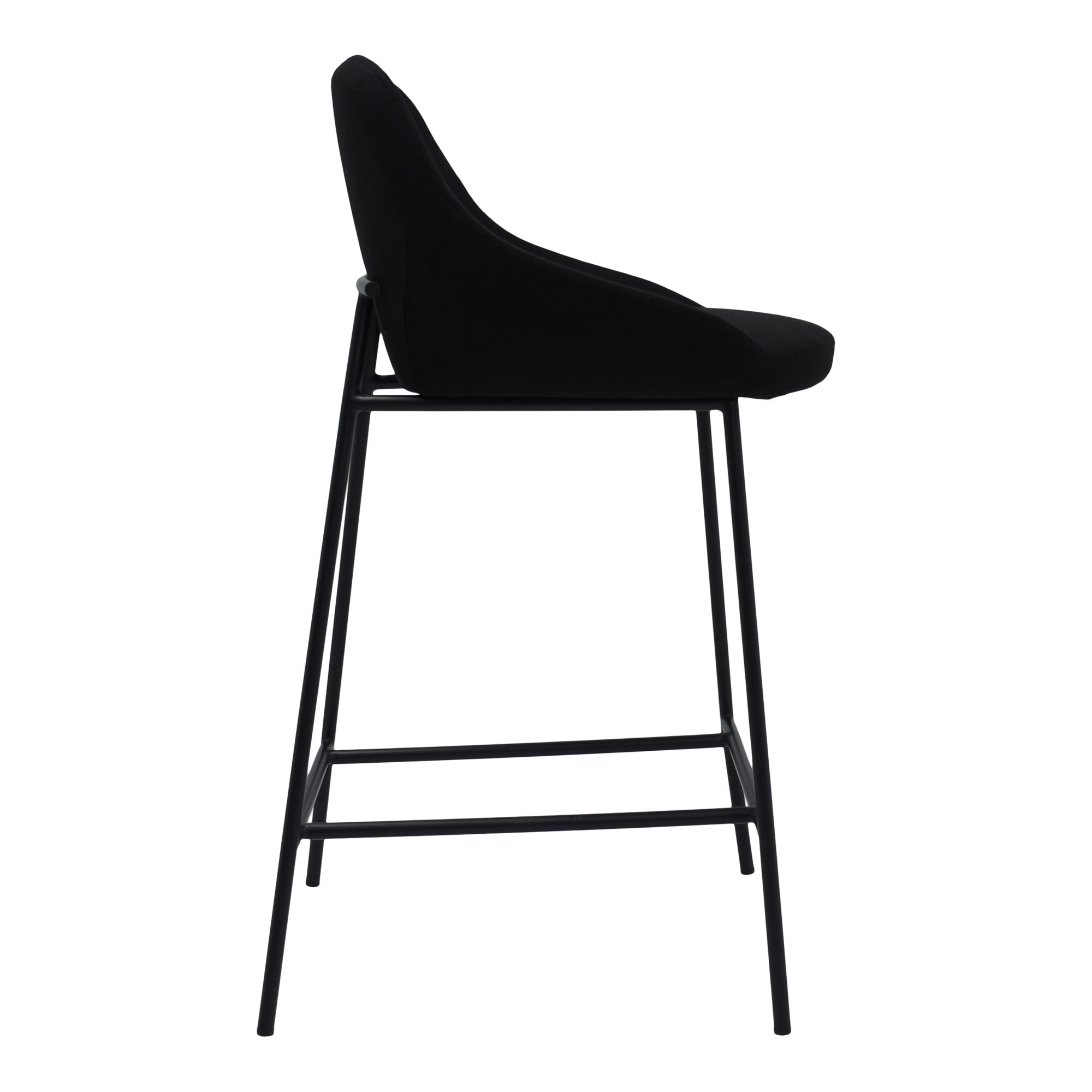 Shelby Counter Stool Black large image 