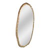 Foundry Oval Mirror Gold thumbnail 1