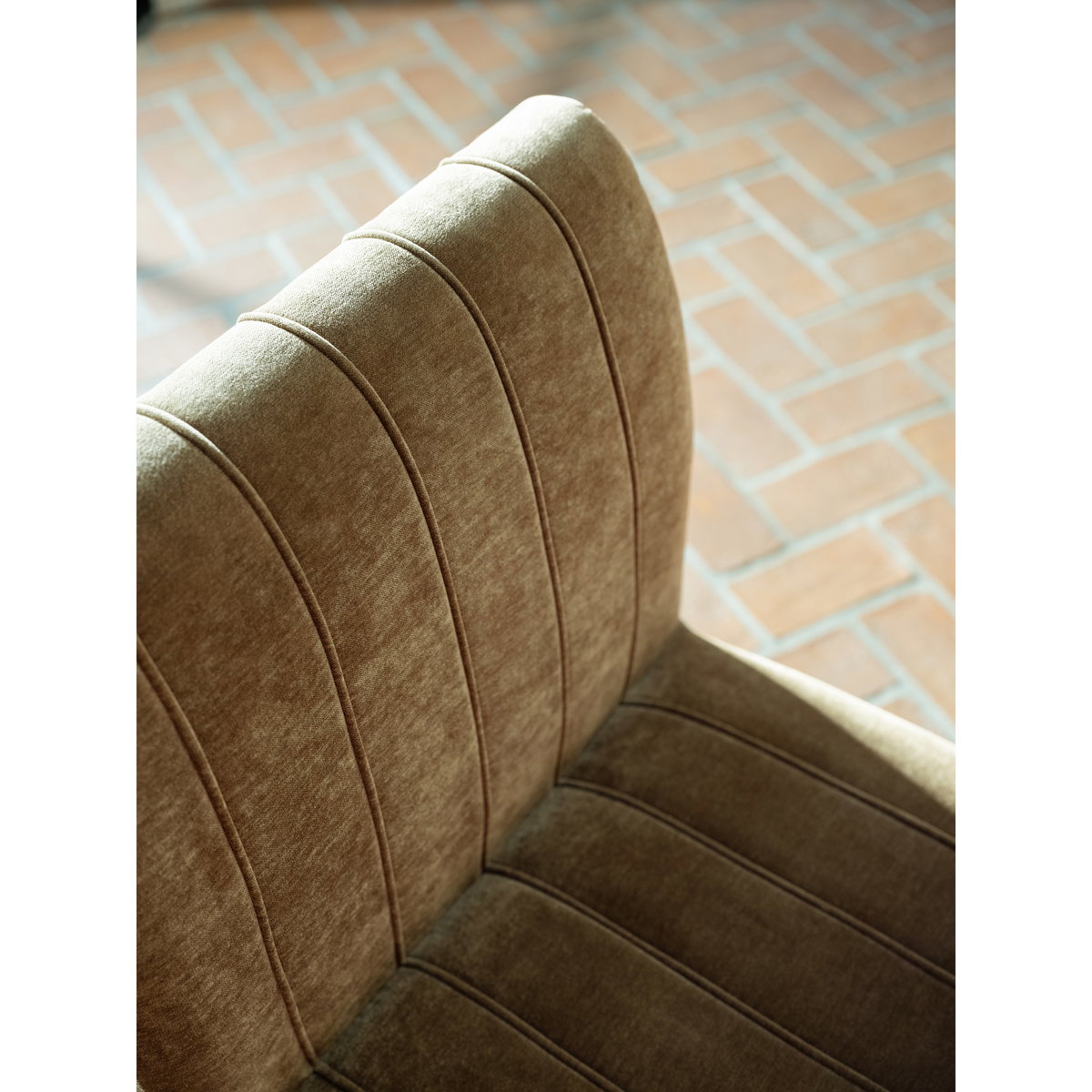 Sally Dining Chair Cedar Green, by Moe's Home, 20.1" width x 33.9" height x 24.2" depth View 7