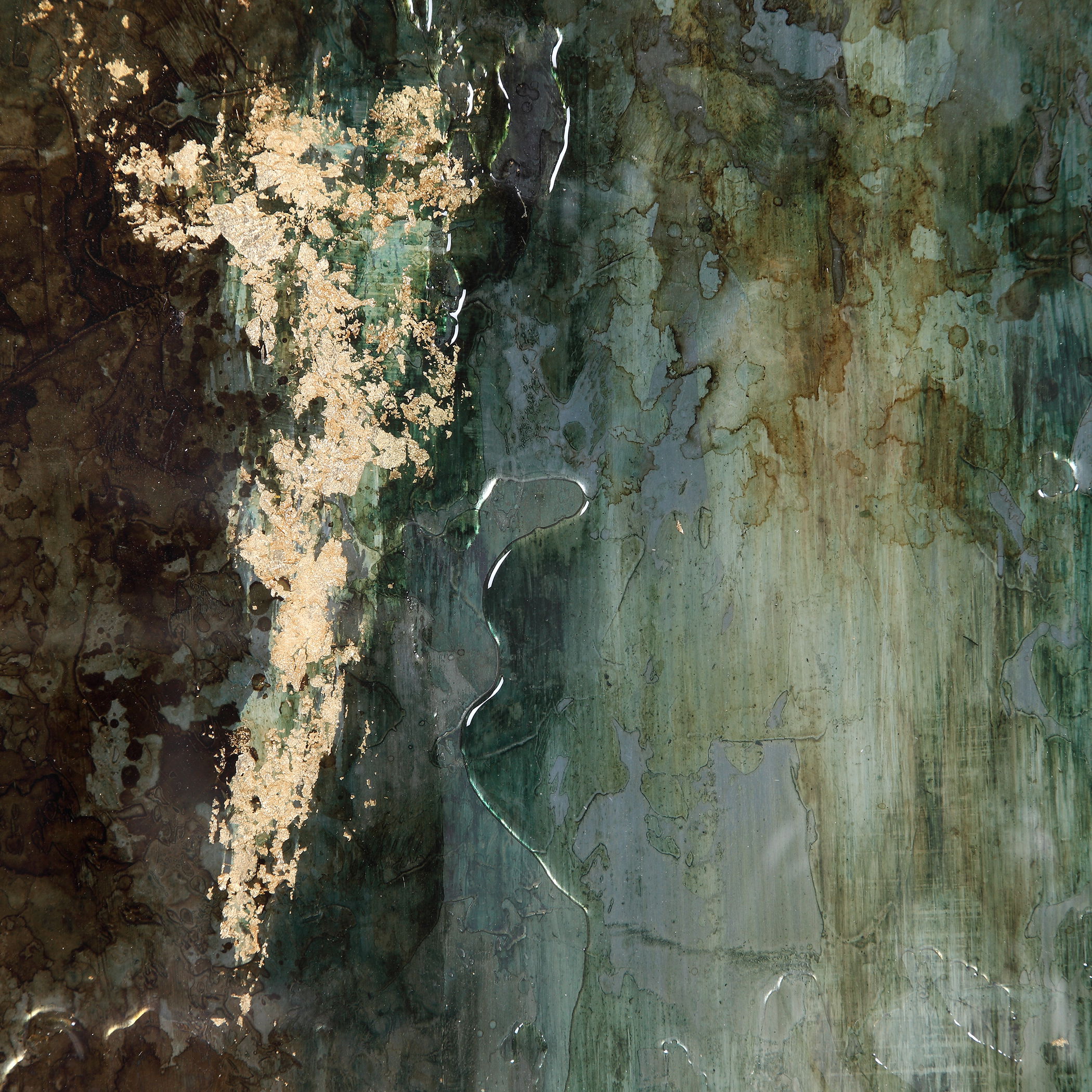 Rustic Patina Grande Abstract Art large image 