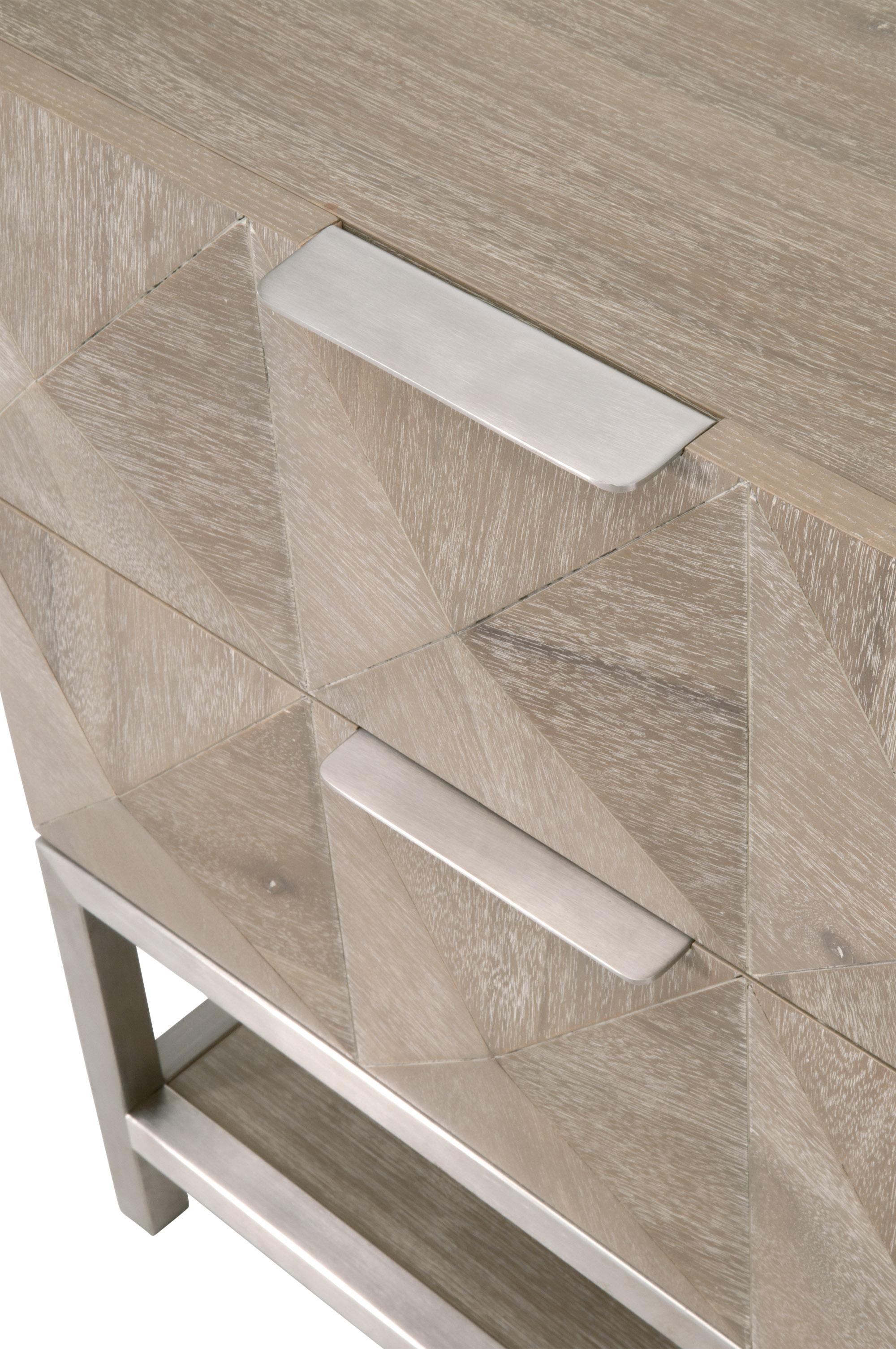 Atlas 2-Drawer Nightstand, by Essentials for Living, 23.5" width x 26.25" height x 19" depth View 8