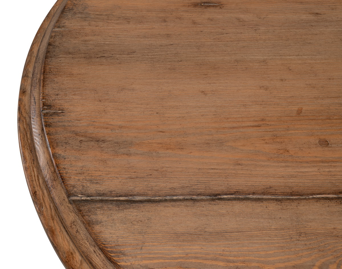 Renaissance Pedestal Dining Table 40top, by Sarreid, 3'4" length x 3'4" width x 2'6" height View 11