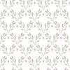 Rose Lindo Dawn Taupe Peel & Stick Wallpaper, by York Wall, 18'10.8" length x 1'6" width x 0.02" depth thumbnail