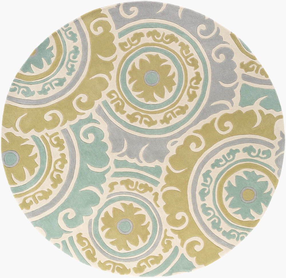 Cosmopolitan Handmade Rug, by Surya, 8' length x 8' width