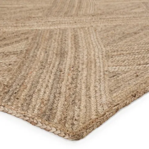 Dawes Natural Trellis Beige Area Rug (5
