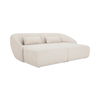 Amelia Double Chaise Modular Sectional Warm White thumbnail 1