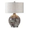 Tamula Distressed Ivory Table Lamp thumbnail 0