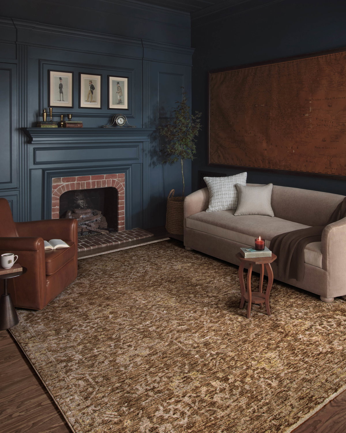 Magnolia Home by Joanna Gaines x Loloi Junie Rug, 5'3" length x 5'3" width View 2