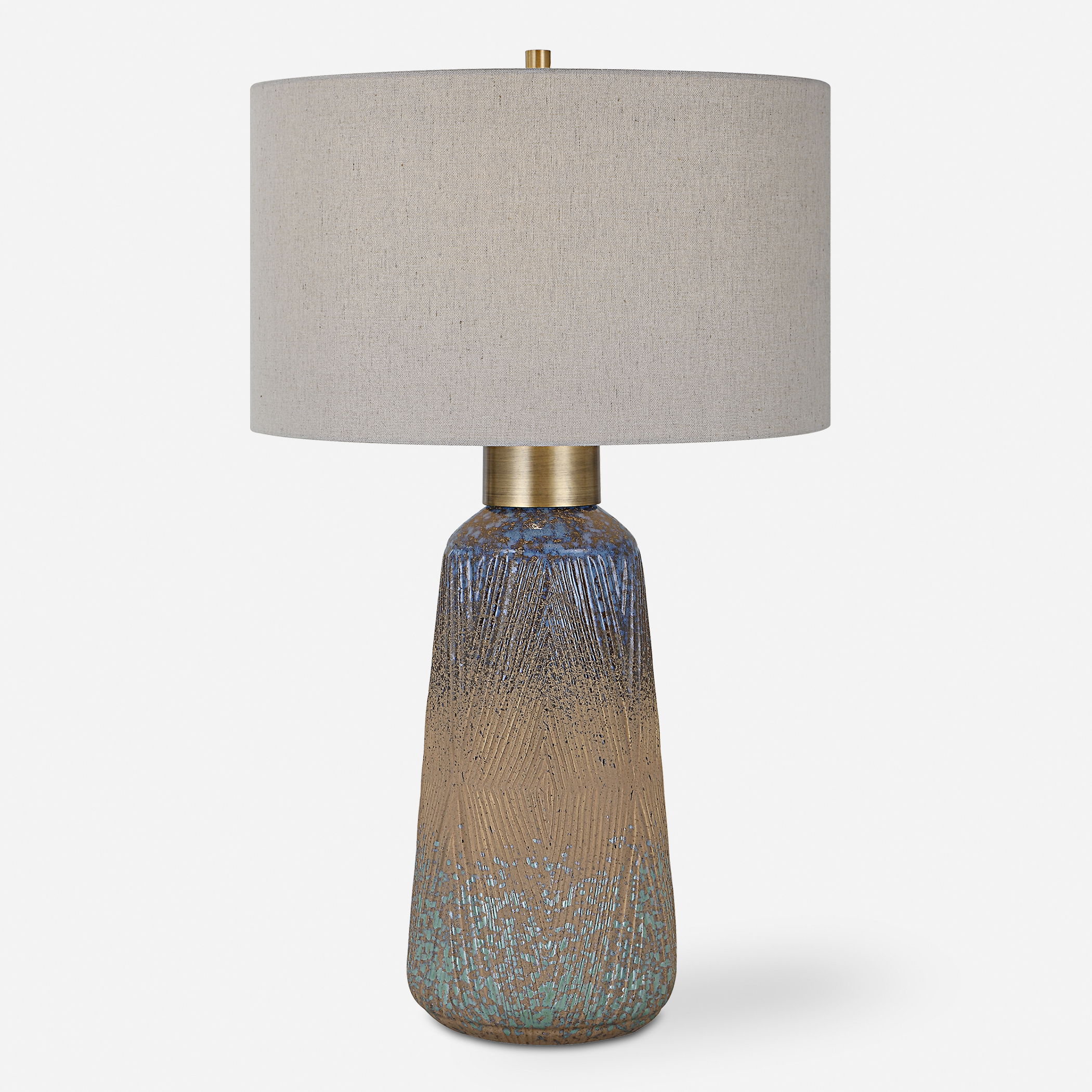 Western Sky Ceramic Table Lamp large image 