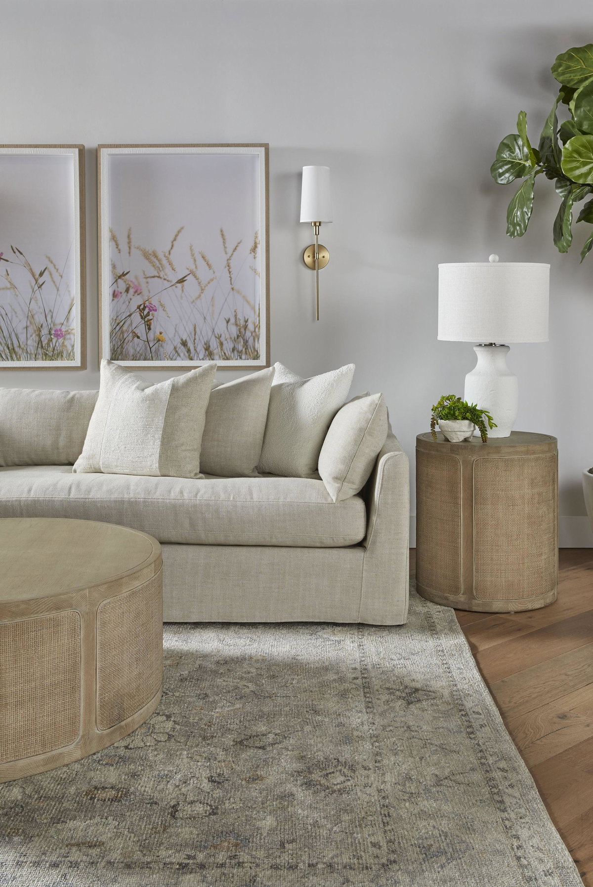 Haven 110' Lounge Slipcover LF Sectional, Seating by Essentials for Living, 110" width x 31" height x 75.5" depth View 5