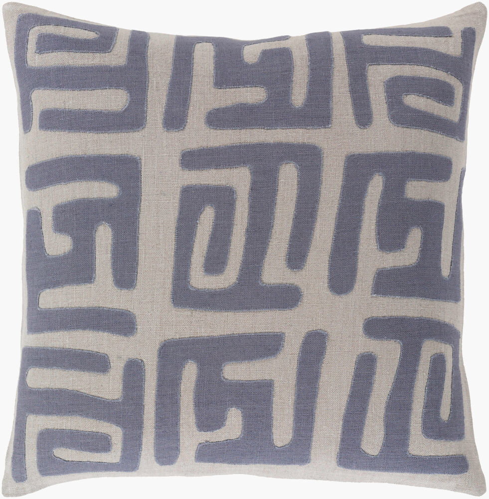 Nairobi Accent Pillow, Decorative Pillow by Surya, 22" length x 22" width