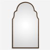 Brayden Arch Metal Mirror, by Uttermost, 2'0.25" width x 3'4.75" height x 1" depth thumbnail 1