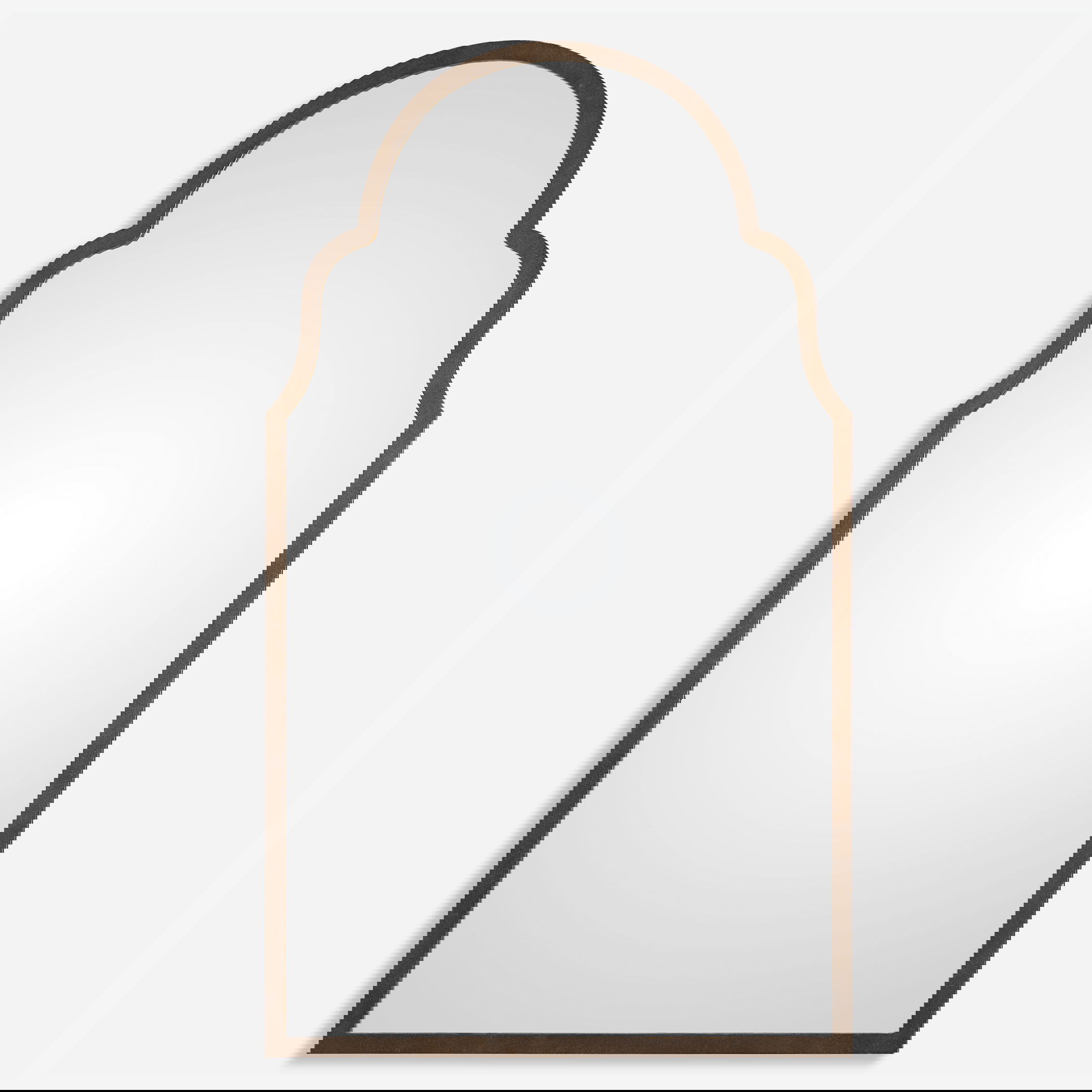 Brayden Arch Metal Mirror, by Uttermost, 24.25" width x 40.75" height x 1" depth View 1