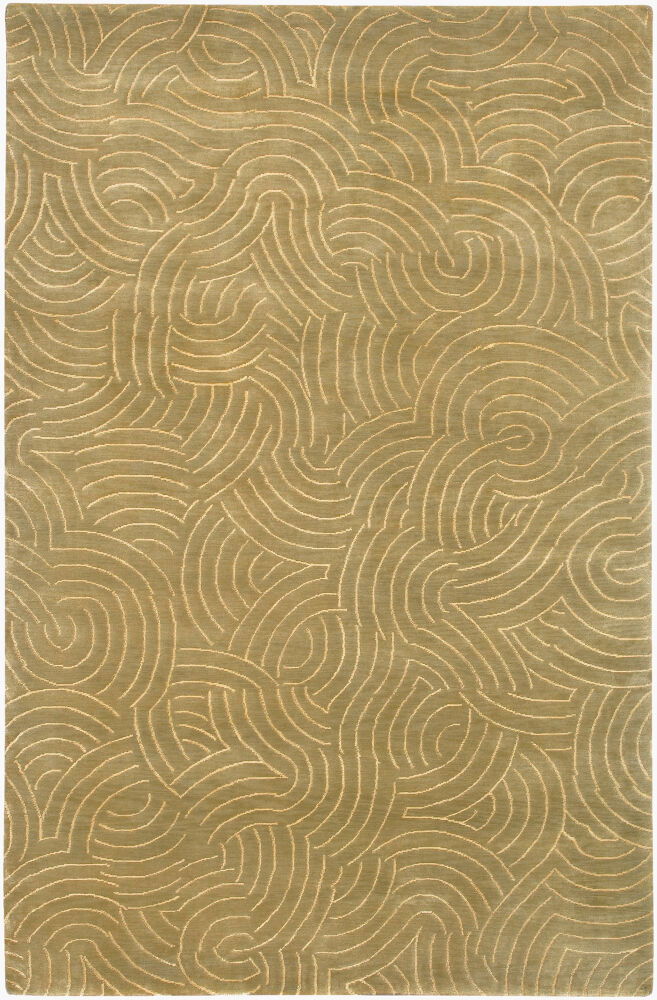 Shibui Handmade Rug, by Surya, 8' length x 5' width