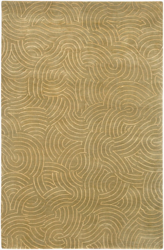 Shibui Handmade Rug, by Surya, 8' length x 5' width
