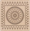 Encore Machine Woven Rug, by Surya, 3'3.37" length x 3'3.37" width thumbnail