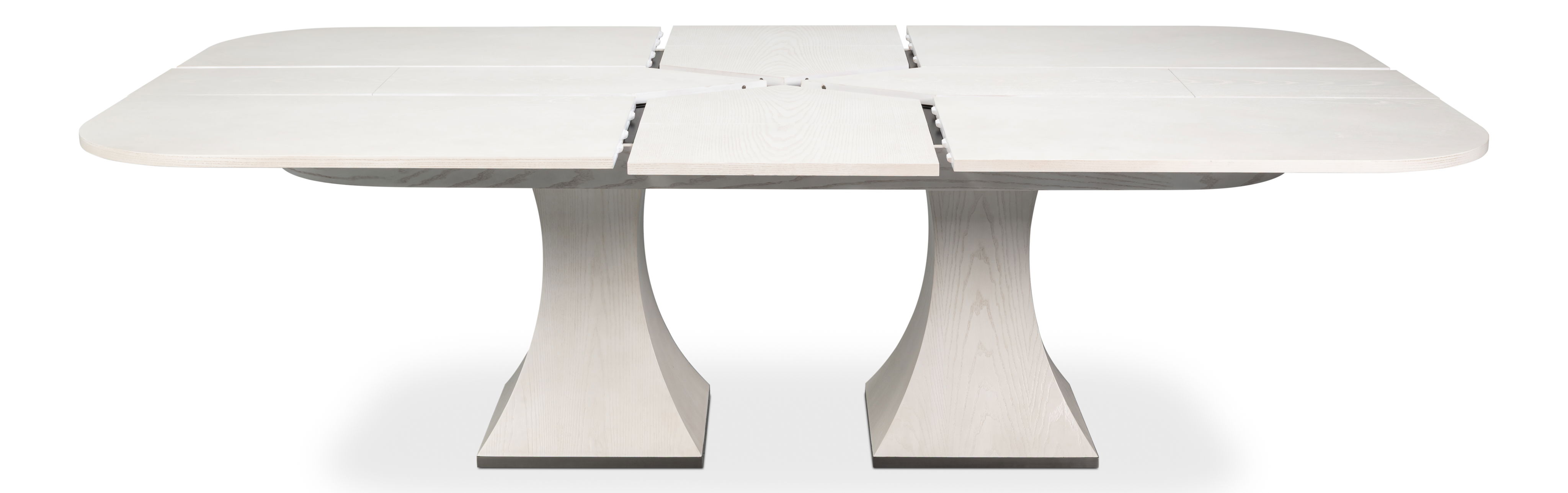 Gramercy Park Jupe Table, Dining Table by Sarreid, 79" length x 43" width x 30" height View 10