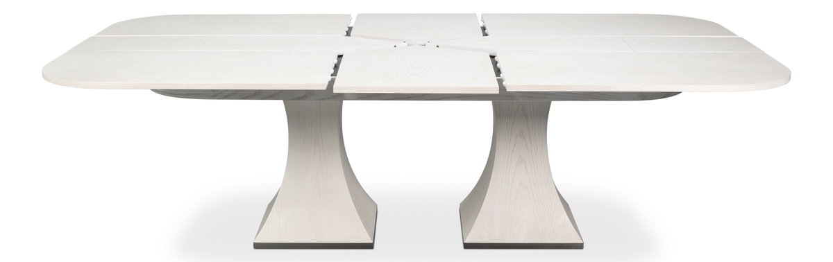 Gramercy Park Jupe Table, by Sarreid, 3'7" length x 6'7" width x 2'6" height View 10
