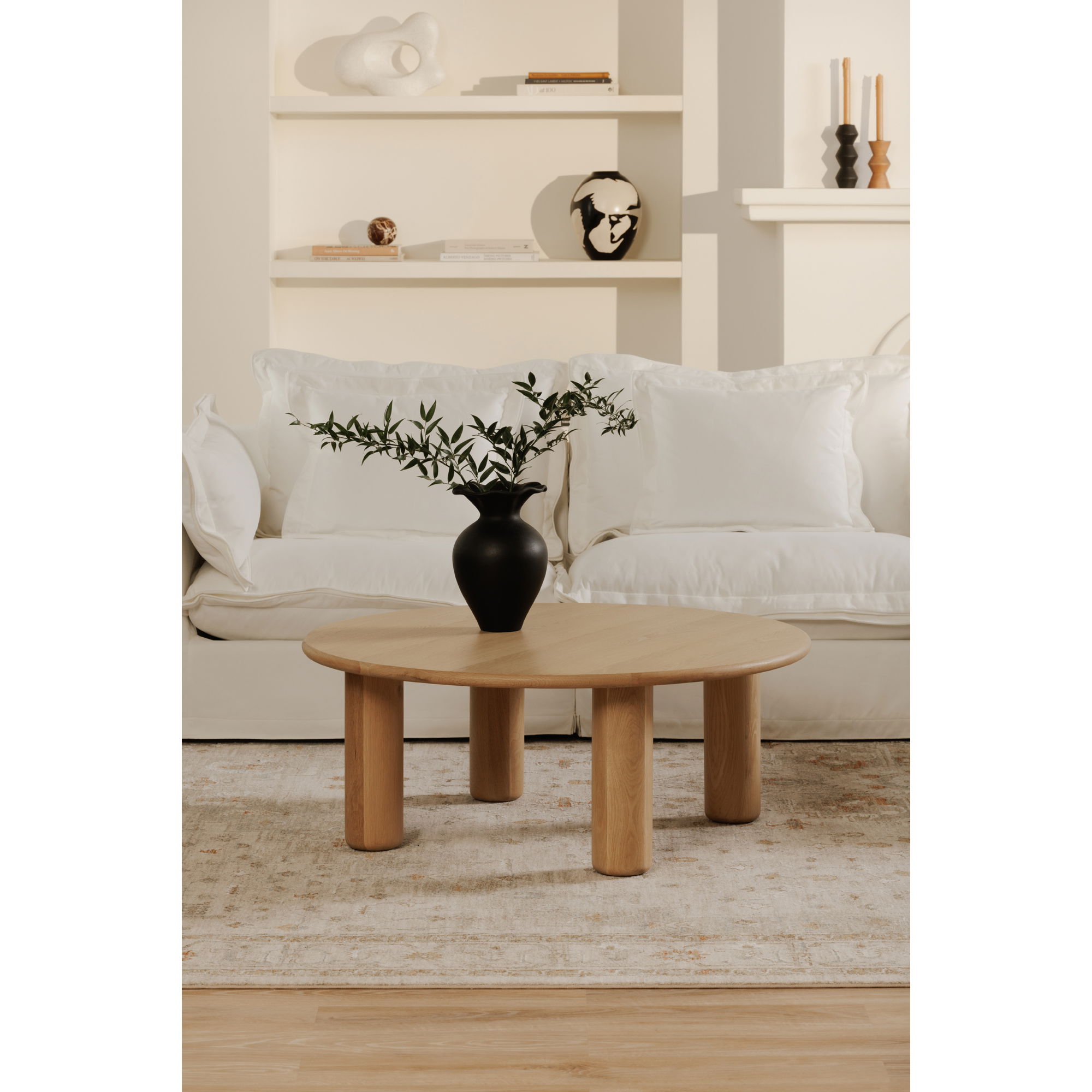 Milo Coffee Table Oak large image 