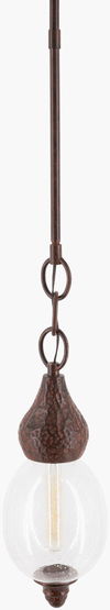 Tenison Pendant, by Surya, 7" length x 7" width x 16" height thumbnail