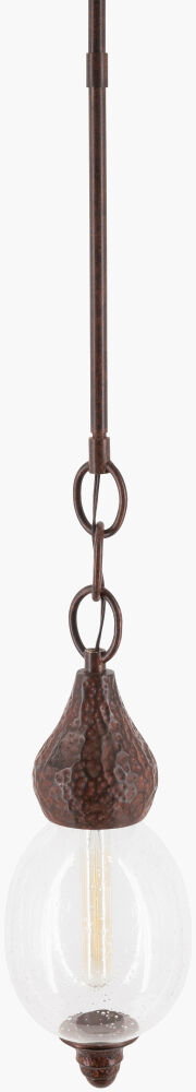 Tenison Pendant, by Surya, 7" length x 7" width x 16" height