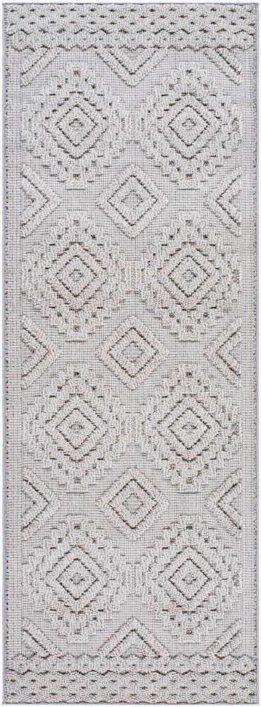 Rockport Machine Woven Rug, by Surya, 7'2.61" length x 2'7.5" width