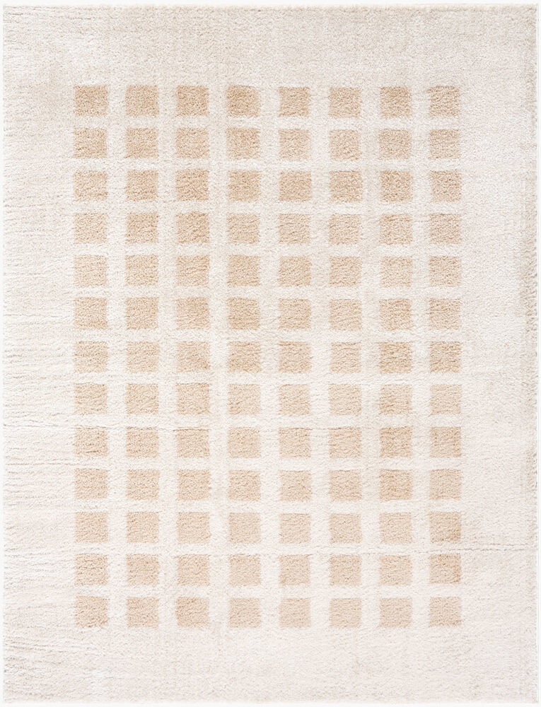 Fossay Shag Machine Woven Rug, by Surya, 2'11.43" length x 1'11.62" width