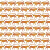 Cat Coquillette Jaguars Orange Peel & Stick Wallpaper, by York Wall, 18'10.8" length x 1'6" width x 0.02" depth thumbnail