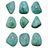 Pebbles Aqua Wood Wall Decor, S/9 thumbnail 5