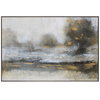 Gilt Misty Landscape Framed Print, Art by Uttermost, 48.25" width x 32.25" height x 1.57" depth thumbnail 1