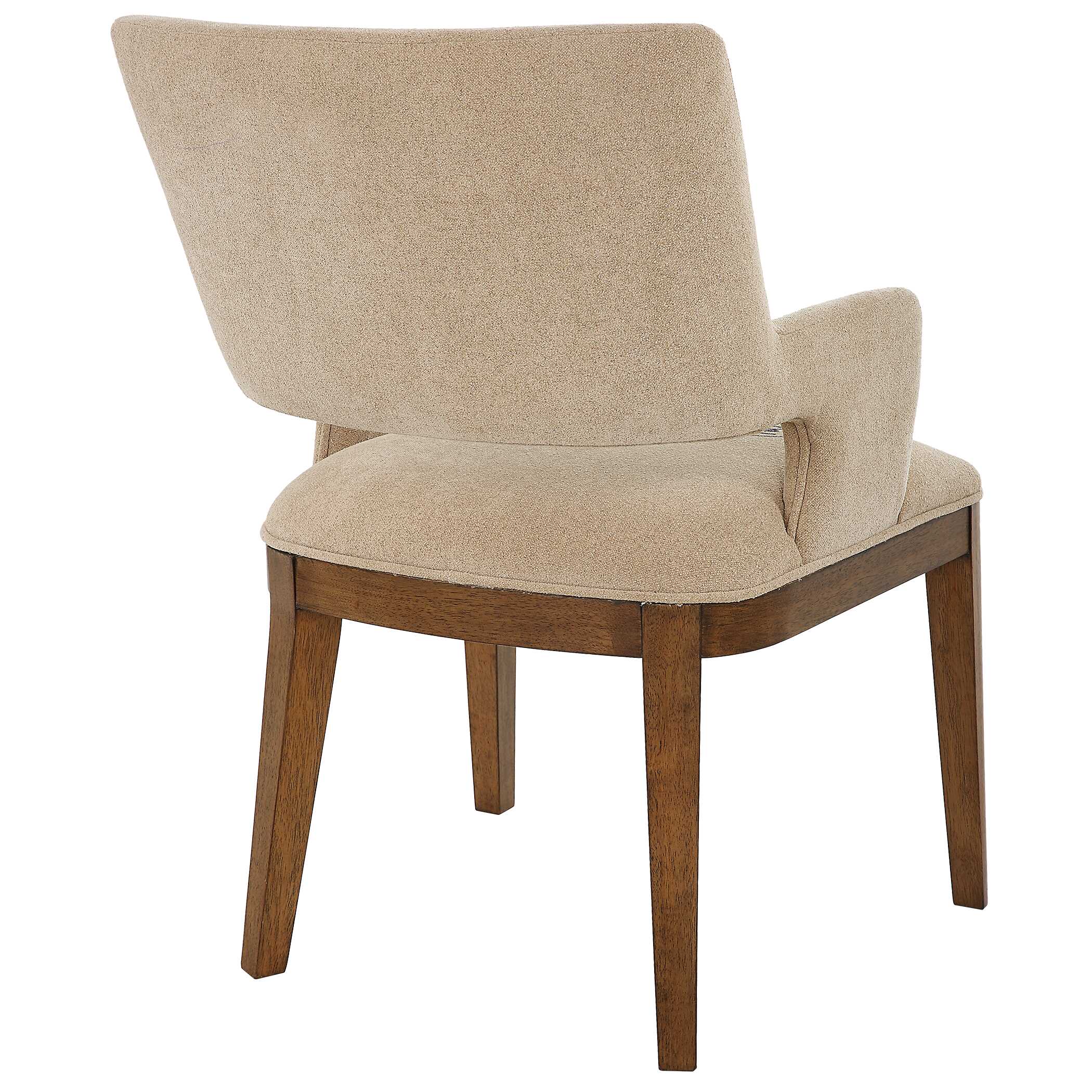 Aspect Mid-Century Dining Chair, Furniture by Uttermost, 23" width x 35.5" height x 27" depth View 7