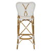 Clemente Bar Stool in Natural/White thumbnail 1