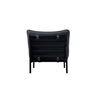 Morgan Outdoor Accent Chair Speckled Charcoal, Outdoor Chair by Moe's Home, 2'6.3" width x 2'5.1" height x 2'10.6" depth thumbnail 4