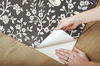 Magnolia Home Fox & Hare Black Peel & Stick Wallpaper thumbnail 4