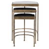 India Nesting Tables Set/3, Side & End Table by Uttermost, 19" width x 24" height x 17.75" depth thumbnail 6