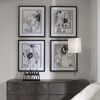 Tangled Threads Abstract Framed Prints Set/4, Painting by Uttermost, 24.37" width x 28.37" height x 1.62" depth thumbnail 2