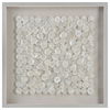 Roxas Capiz Shell Shadow Box, Sculptural Wall Art by Uttermost, 31.5" width x 31.5" height x 1.75" depth thumbnail 1