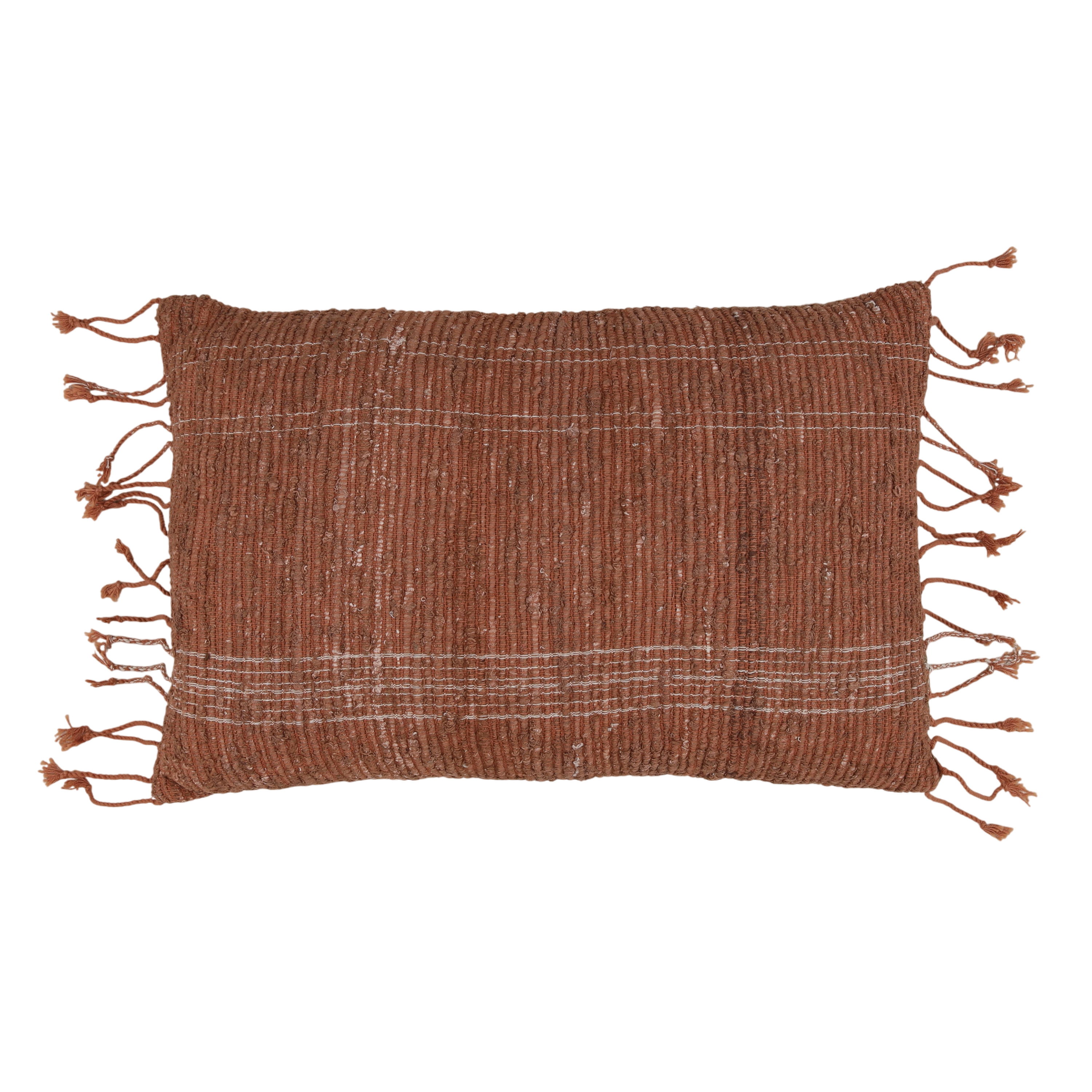 Amandine Pillow Rust large image 