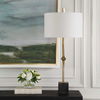Suranne Antique Brass Table Lamp, by Uttermost, 16" width x 35.25" height x 16" depth thumbnail 4