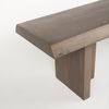 Konstantin 70.0 x 18.0 x 18.0 Medium Brown Wood with Live Edge Bench thumbnail 7