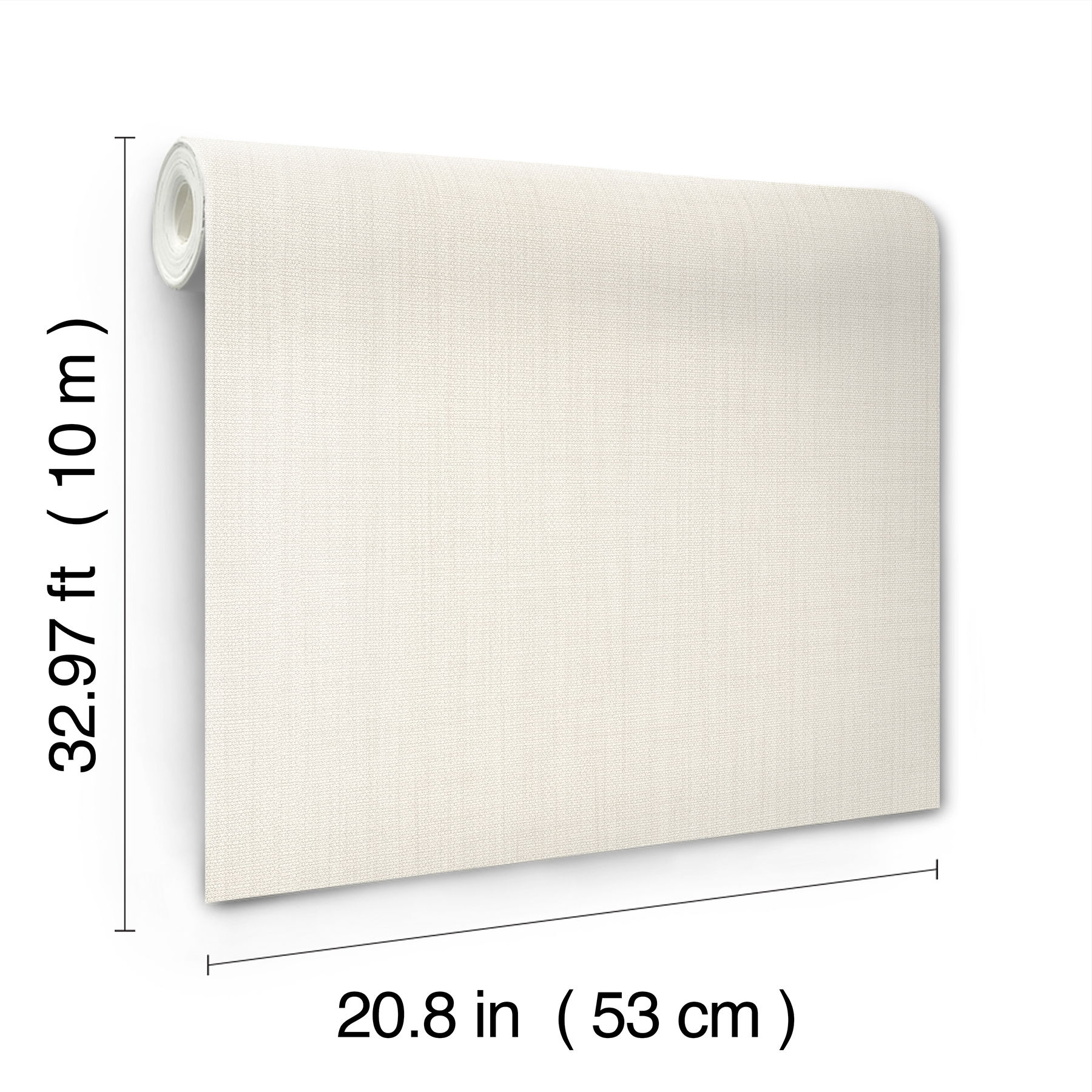 Sofia Weave Cream Wallpaper large image 