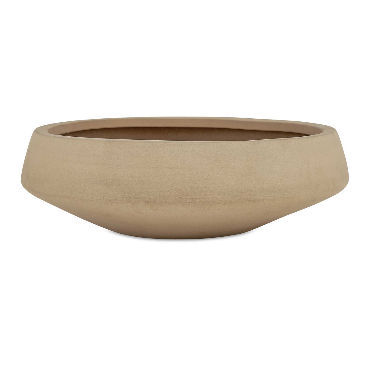 Sienna Scape Indoor-Outdoor Bowl, Decorative Tray by Uttermost, 20" width x 6.75" height x 20" depth View 1