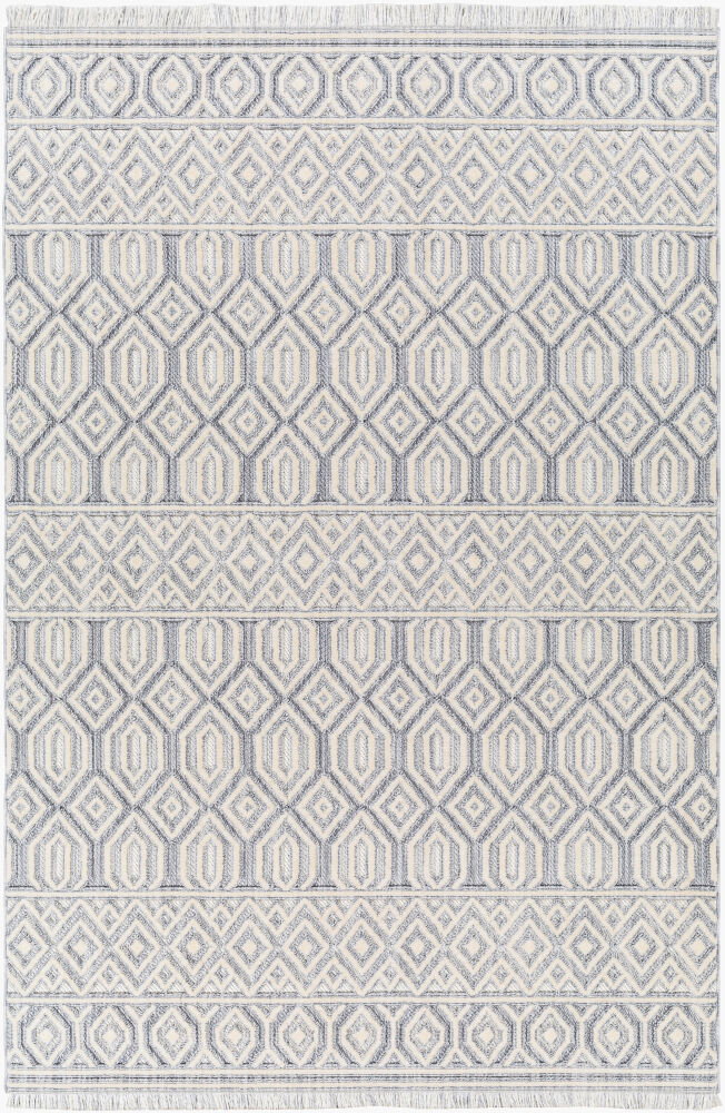 Broadway Machine Woven Rug, by Surya, 1'3.75" length x 1'3.75" width