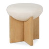 Lainie Minimalist Accent Stool, Low Stool by Uttermost, 18" width x 18.5" height x 18" depth thumbnail 1