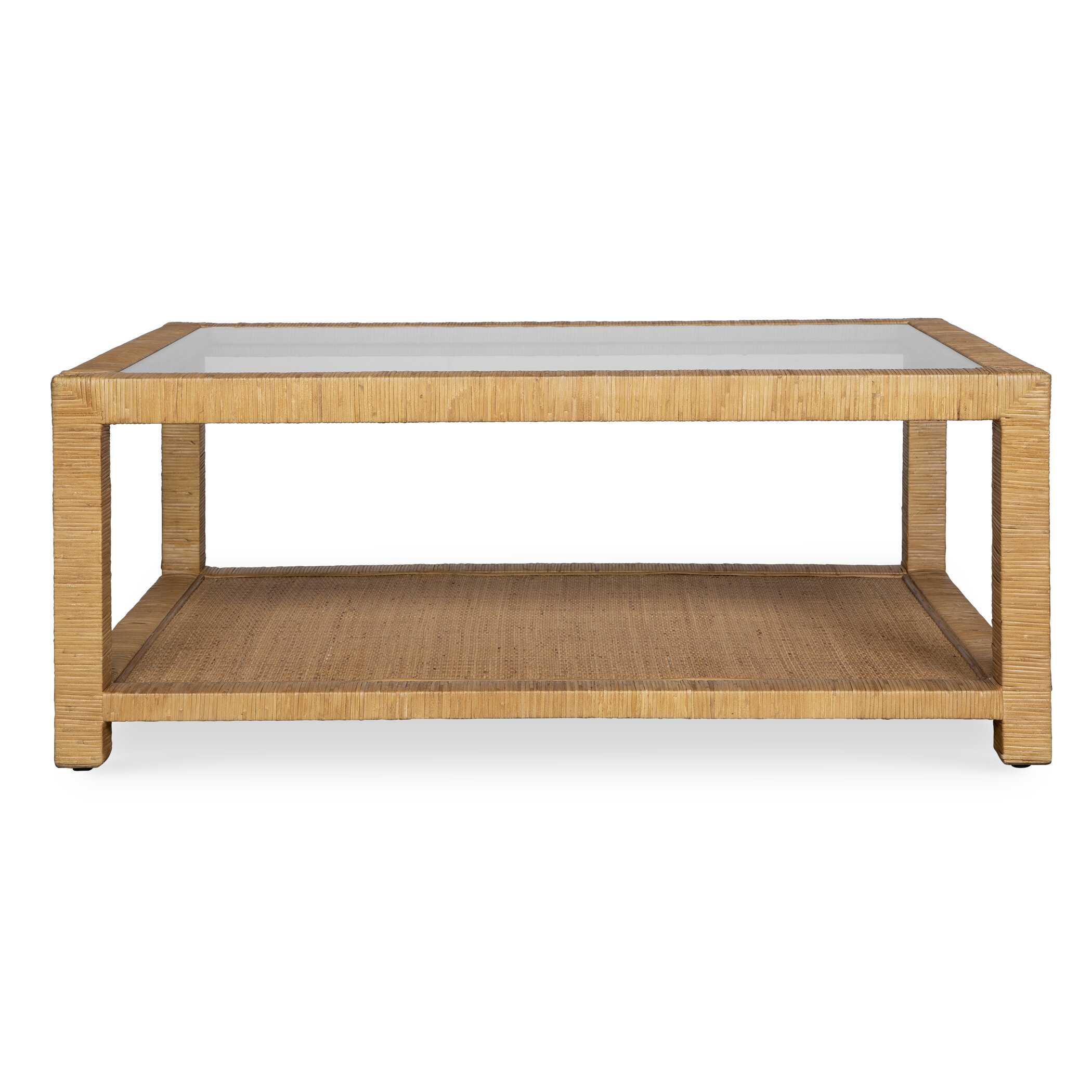 Kensing Natural Coffee Table, Furniture by Uttermost, 42" width x 17" height x 28" depth View 1