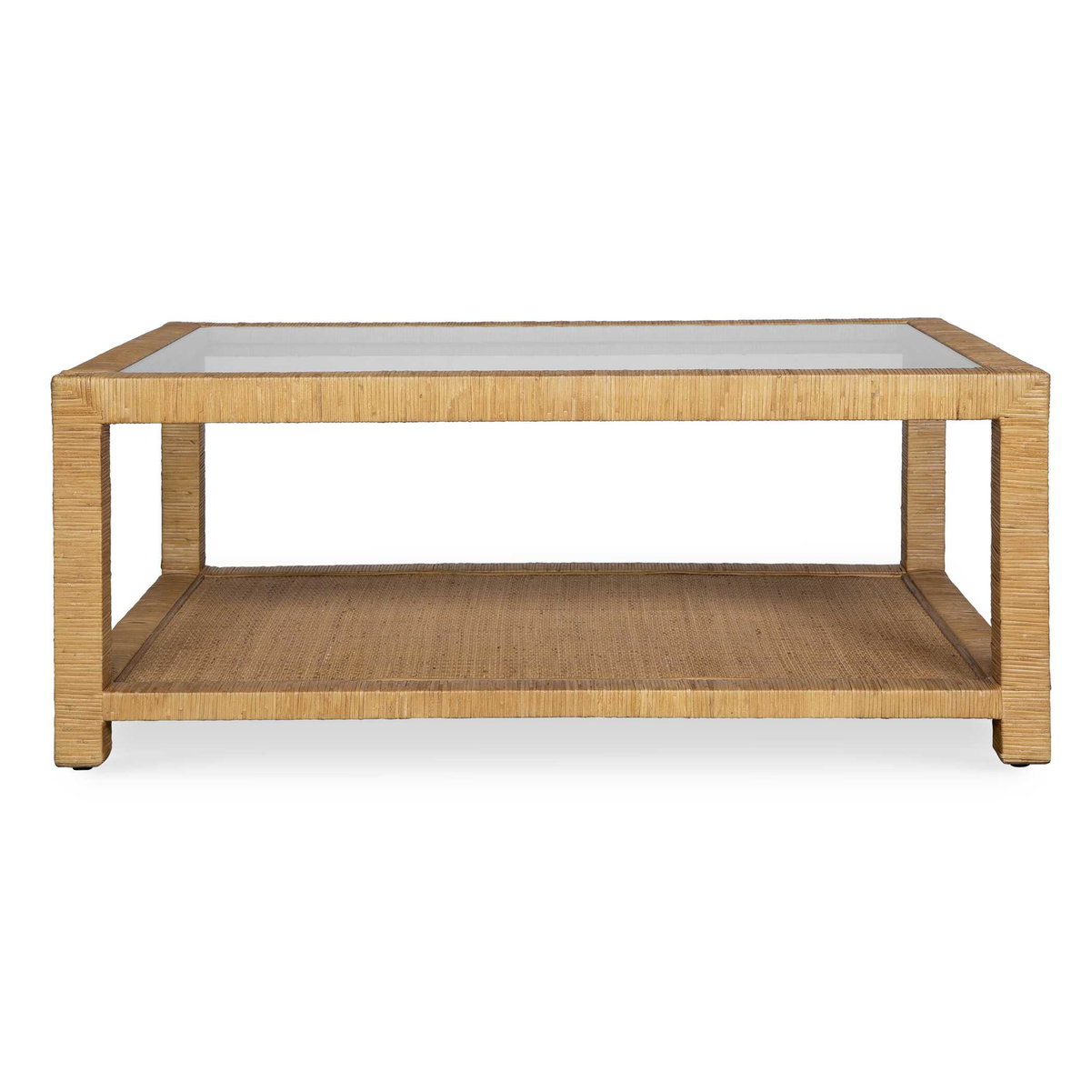 Kensing Natural Coffee Table, Furniture by Uttermost, 42" width x 17" height x 28" depth View 1