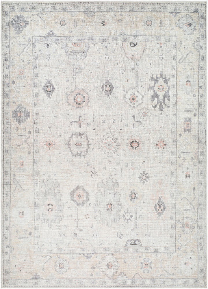 Marlon Machine Woven Rug, by Surya, 1'3.75" length x 1'3.75" width